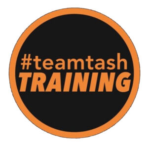 #teamtash logo Drink bottle with straw  Design