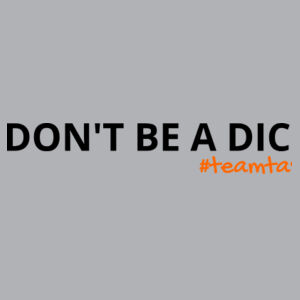 DONT be a dick singlet  Design